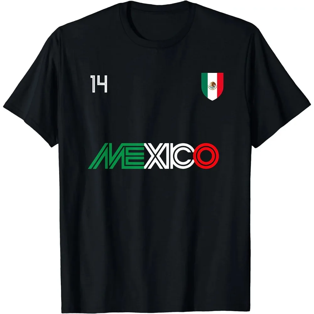

Viva Mexico High Quality Flag Graphic Cotton T-shirt for Men and Women Tee-shirt Mexican Aesthetics Streetwear