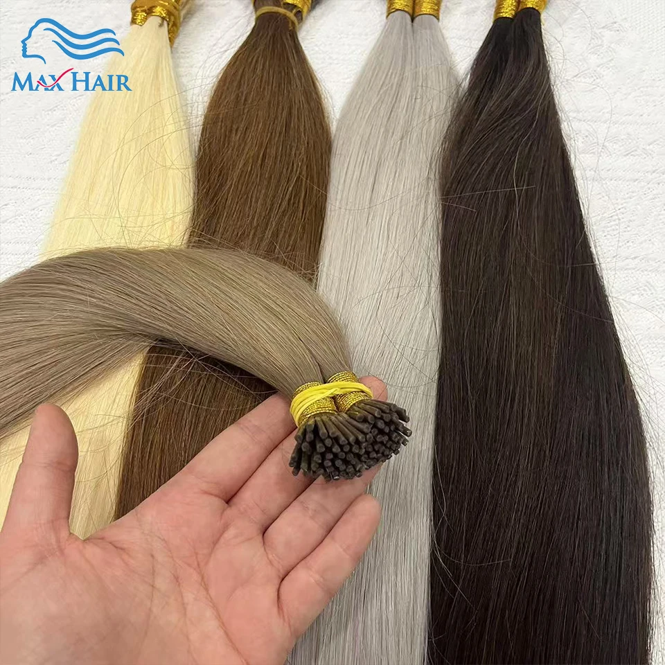I Tip 613 Human Hair Extension Straight 10 Strand Brazilian Remy Human Hair Keratin Natural Capsule On Hair Extensions for Women