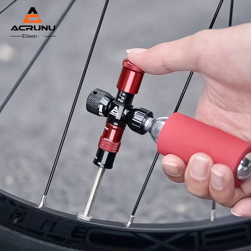 

Bicycle CO2 fast charging pump outdoor cycling portable inflatable bottle bicycle inflating equipment