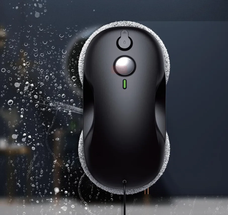 روبوت تنظيف النوافذ بالرش التلقائي الكهربائي لتنظيف النوافذ