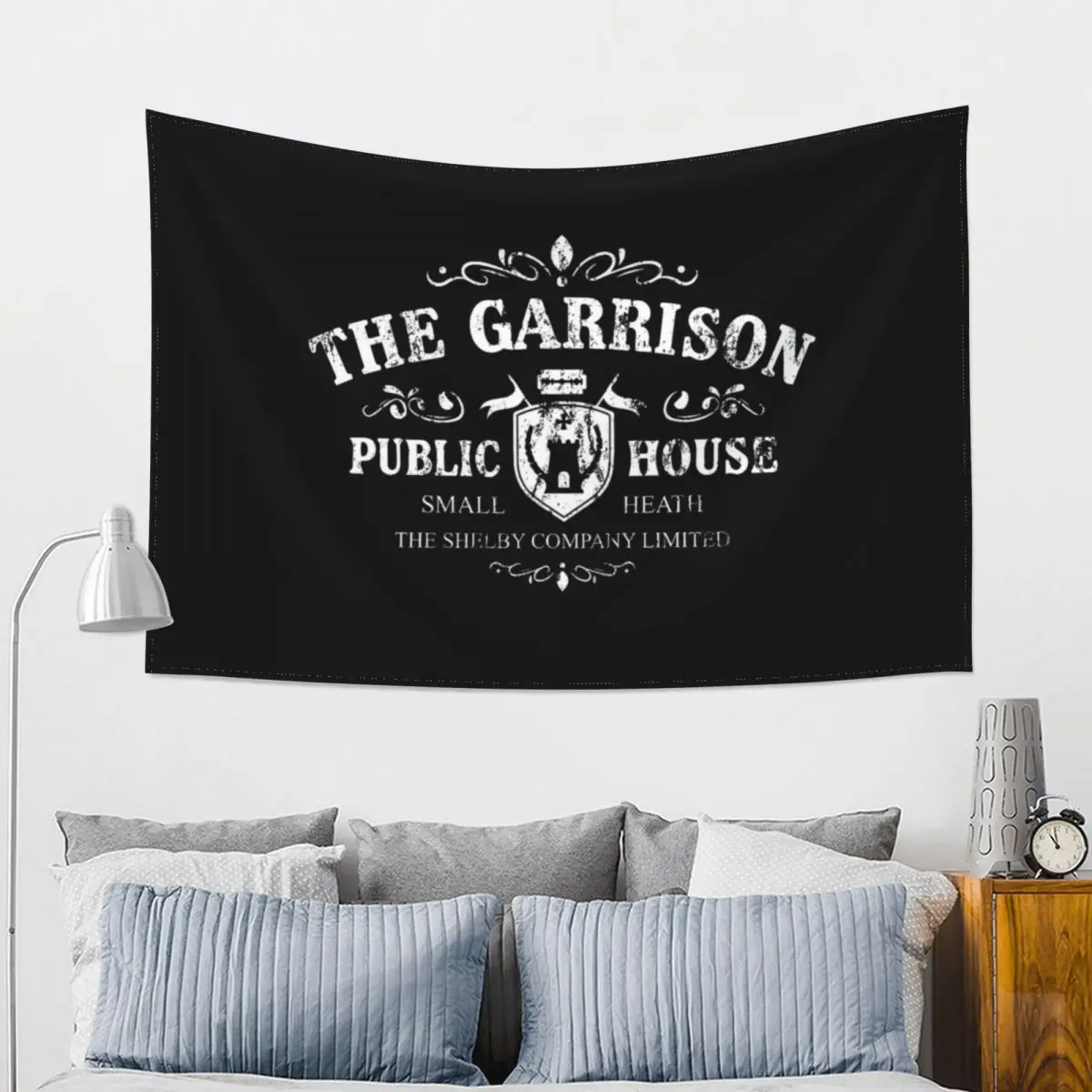 Гобелен для общественного дома The Garrison, эстетические украшения для комнаты, предметы для украшения стен, настенный декор, эстетическое украшение комнаты, гобелен