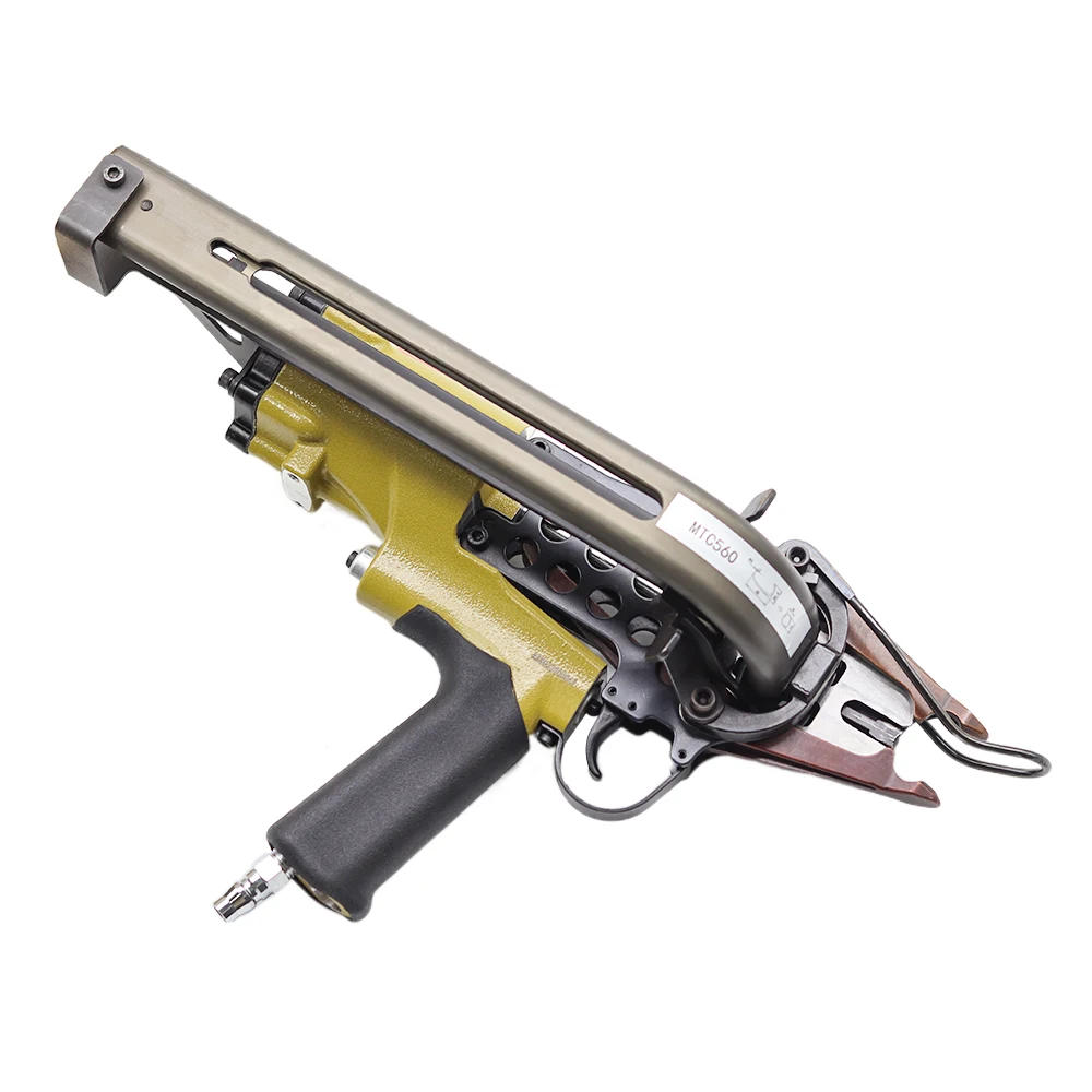 Imagem -06 - Meite Mtc560 Industrial Pneumático c Forma Anel Alicate Ferramenta de Alta Qualidade ar C-tipo Nailer Machine