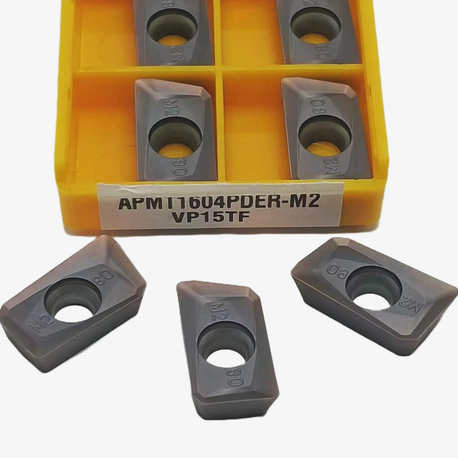 Insertde超硬apmt1604pder、apmt1135pder、vp15tf、cnc、高精度