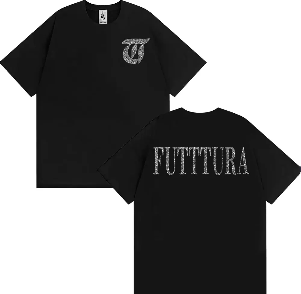 المغني تيني ستوسل فوديرا ألبوم شعار التي شيرت الرجال الملابس النسائية Harajuku الجمالية تي شيرت عادية عالية الجودة دافئ تي شيرت #1