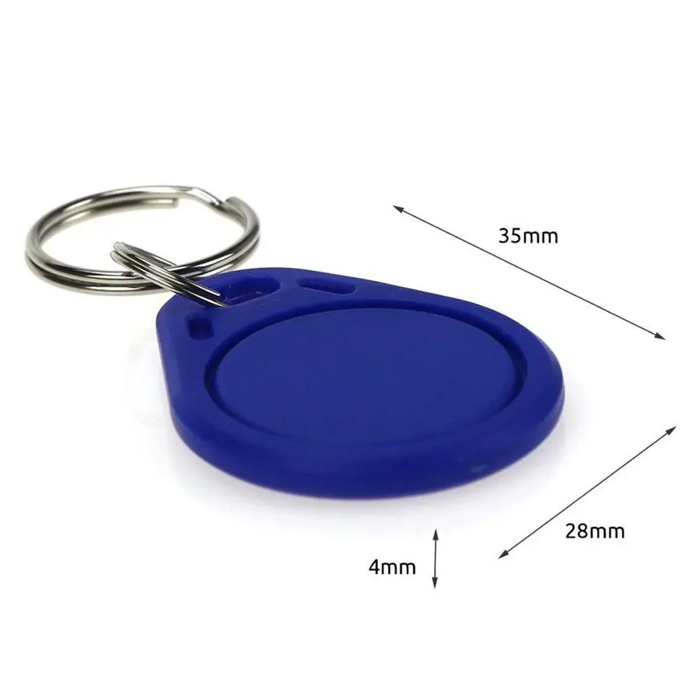 Tarjeta clonada de ficha RFID cambiable, llave de Control de acceso, etiqueta NFC, 10 Uds.