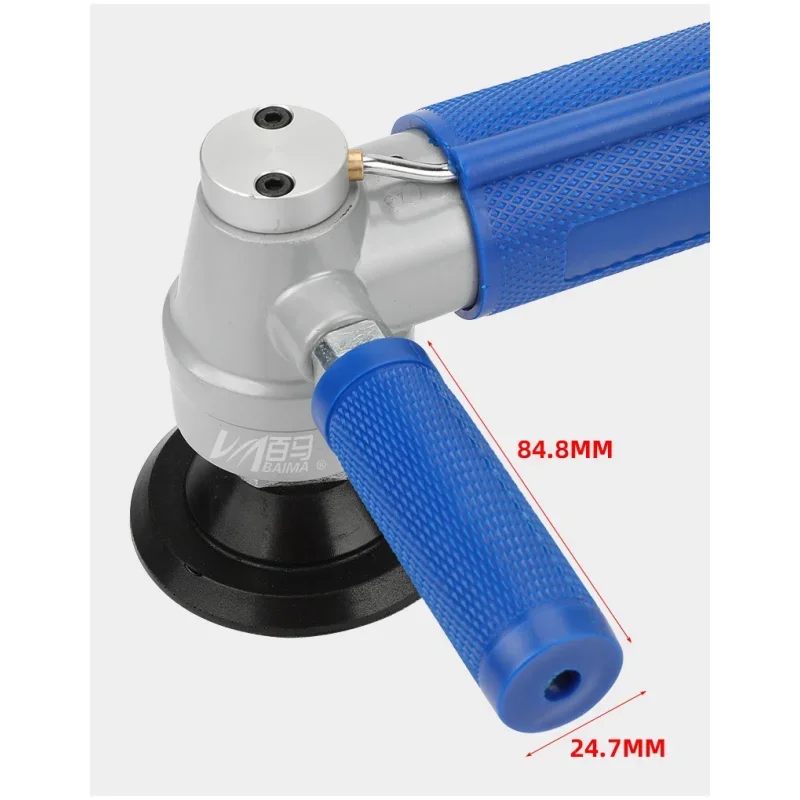4Inch Wet Polisher Air Pneumatic Sander Variable Speed Low-noise Buffing Machine for Concrete Quartz Granite Stone Polishing