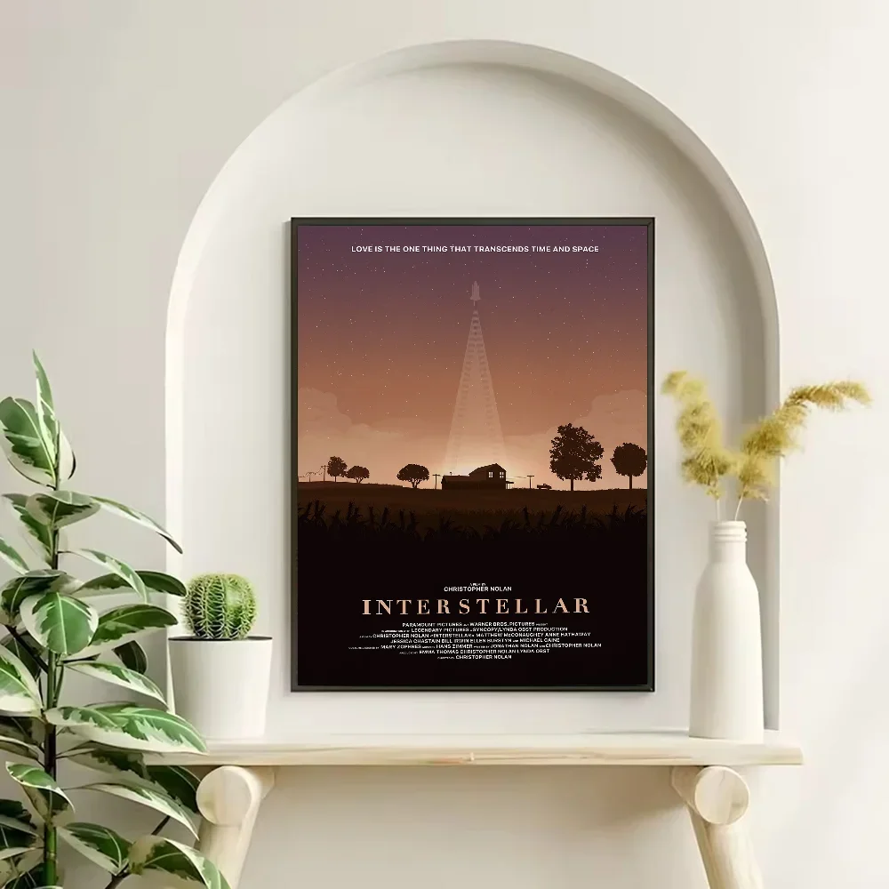 الكلاسيكية الساخنة الفيلم بين النجوم ملصق فني ديكور المنزل جدار الفن جدارية غرفة ديكور