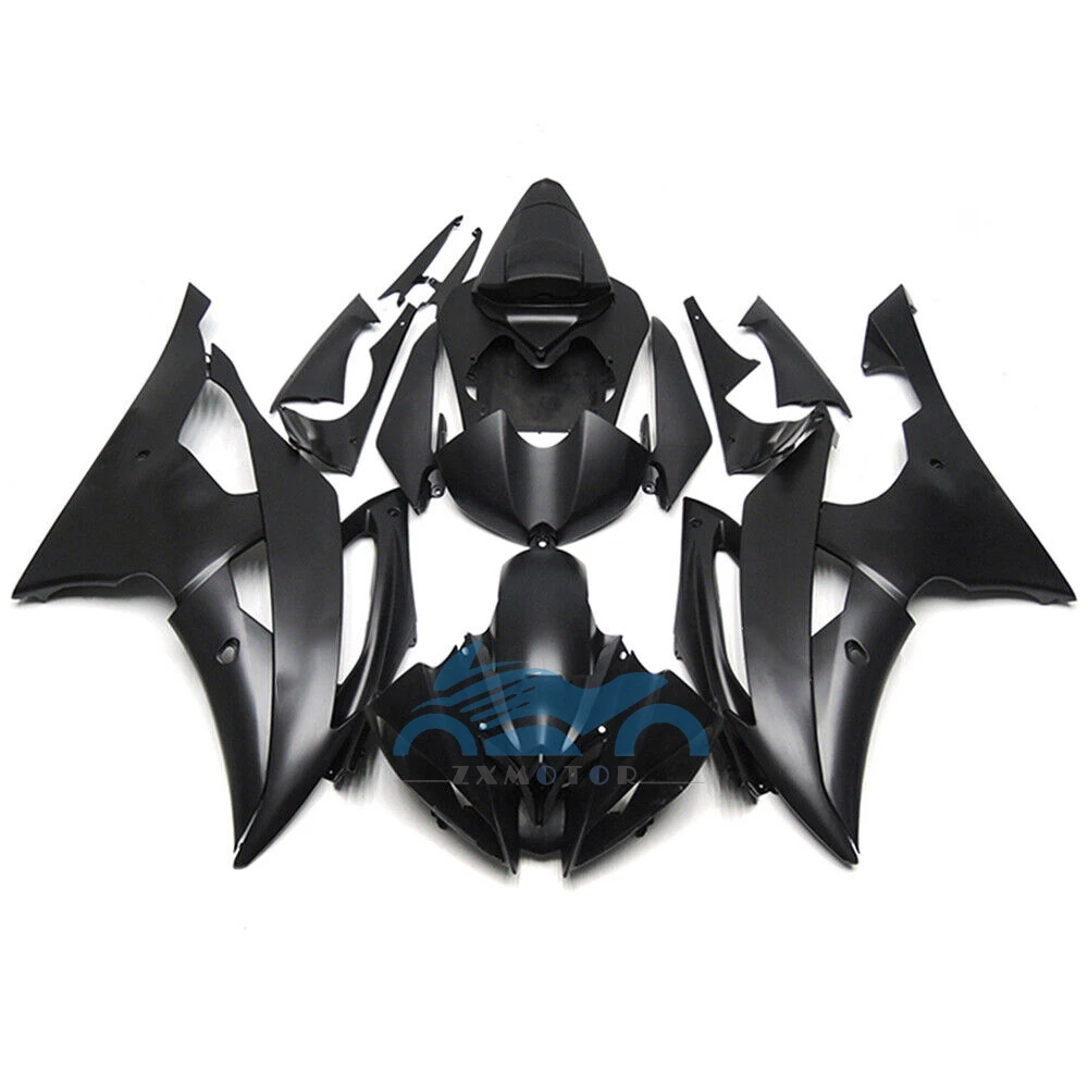 

Матовые черные Пластиковые обтекатели для YAMAHA YZF R6 2008 2009-2015 yamaha r6 08-15 обтекатель корпуса