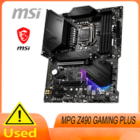 MSI MPG Z490 GAMING PLUS LGA 1200 Intel Z490 SATA 6Gb/s ATX Intel Motherboard