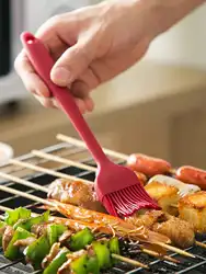 Leeseph Silicone Heat Resistant Marinading Meat Grill Basting Pastry Brush for Oil Butter Sauce Sausages Desserts Barbecue BBQ