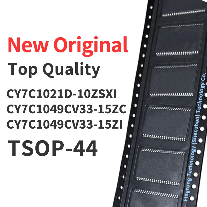 

10 Pieces CY7C1021D-10ZSXI ZSXIT CY7C1049CV33-15ZC CY7C1049CV33-15ZI ZCT ZIT SMD TSOP-44 Chip IC New Original