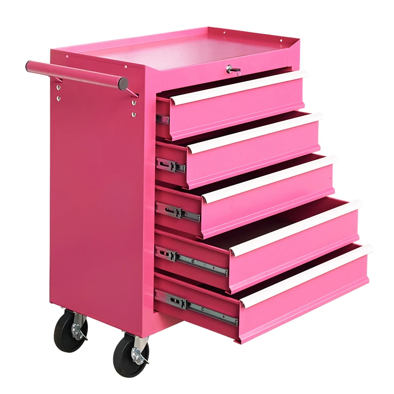 a forWorkshop Tool Chest Cabinet Steel Lockable Waterproof Anti-Theft 300kg Load Capacity