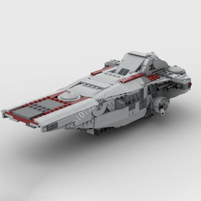 

561 PCS Sci-Fi Troop Transport Starship Building Blocks Set Assembly Model Educational Decoration Gift for Adult man Collection