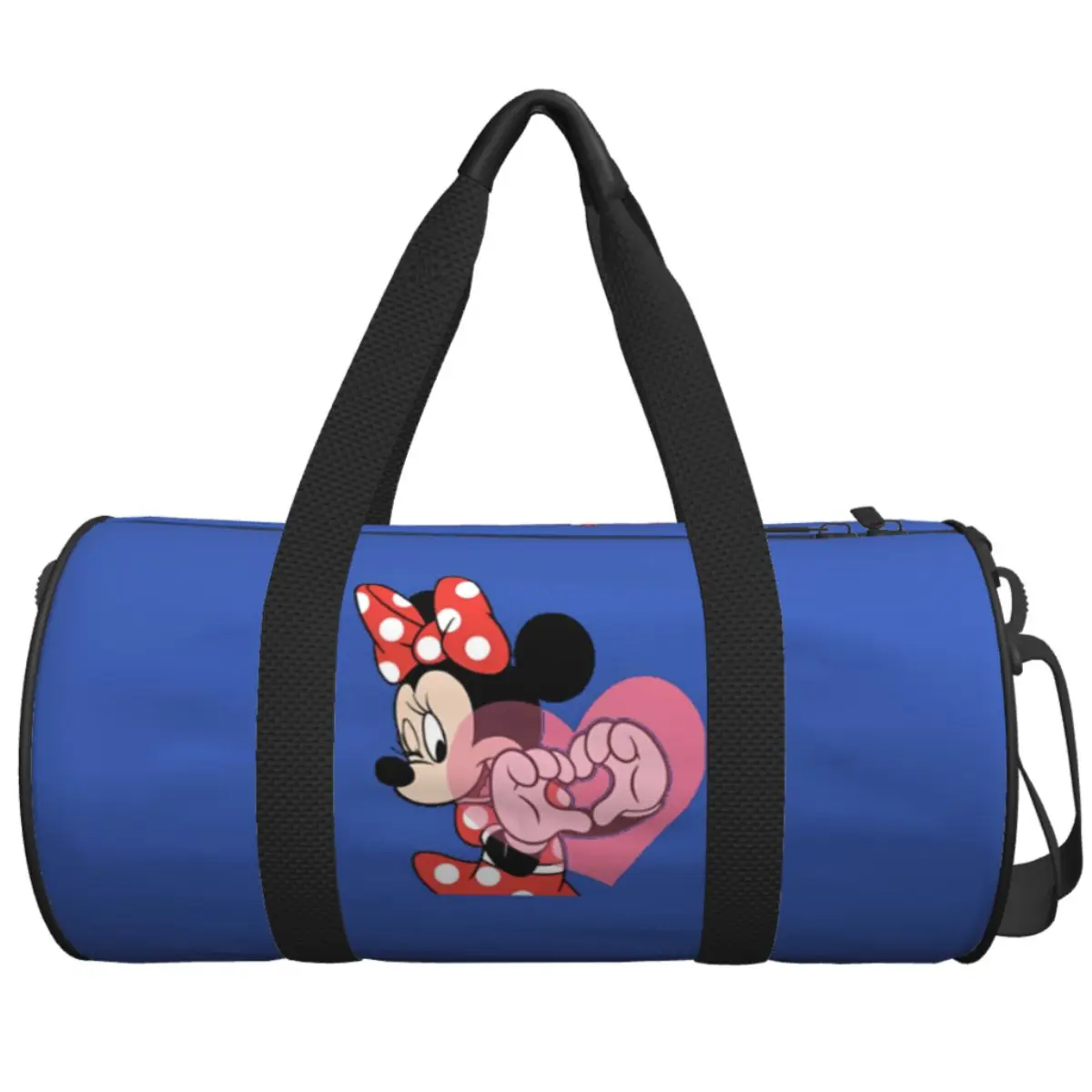 

Дорожная сумка с принтом Минни Маус, спортивные сумки, большая новинка, спортивная сумка для мужчин и женщин, уличная сумка для фитнеса с узором