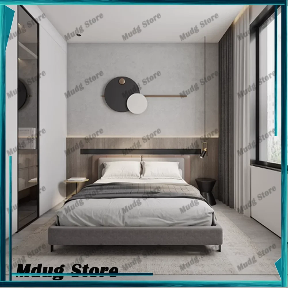 Modern Nightstands Bed Frame Queen Double Headboards Beds Storage Luxury Muebles Para Dormitorio Home Furniture Decoraction