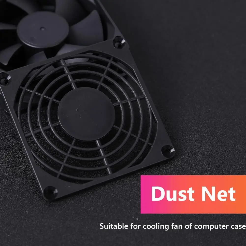 

5pcs 80mm 120mm PC Case Fan Dust Filter Screen Plastic Dustproof Grills for Desktop Computer Cllong Fan Accessories