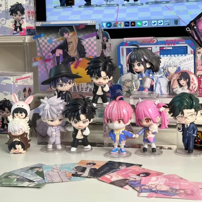 

Оригинальная натуральная серия POPMART Resonance, агент по времени, второй сезон, коллекционная фигурка, модная игрушка в глухой коробке для фанатов и коллекционеров