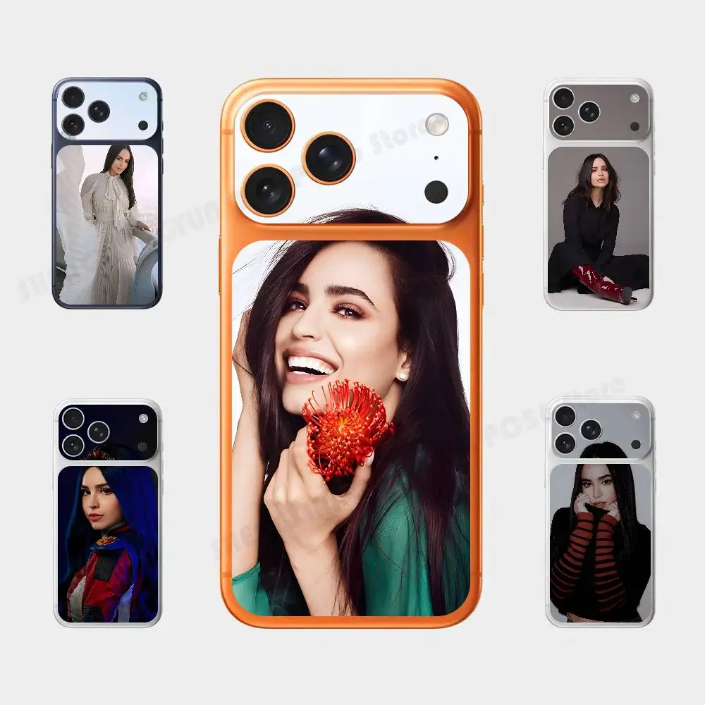 

Actor S-Sofia C-Carson Plain Decal Skin For IPhone17 Pro ProMax Back Film Cover Wrap Anti-scratch Durable Sticker