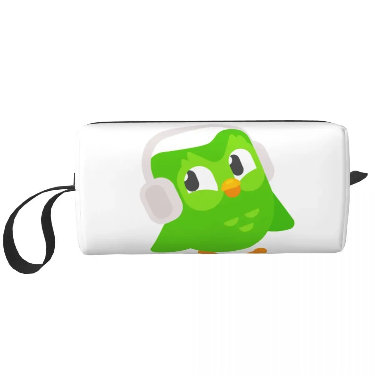 Duo lingo Eule Duo Feder mäppchen große Aufbewahrung Stift Taschen Stift Box Bleistift beutel für Jungen Mädchen Studenten Briefpapier Make-up Tasche