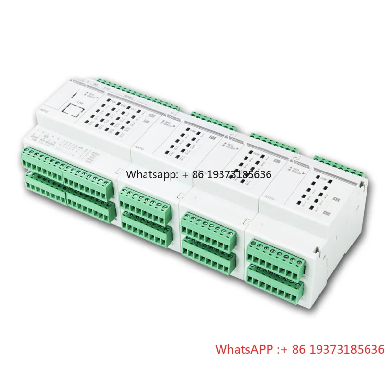 ARTU100-KJ8/CE Remote Terminal Units 2-path 485 Communication Din Rail signal Collect Device RJ45 Ethernet Communication