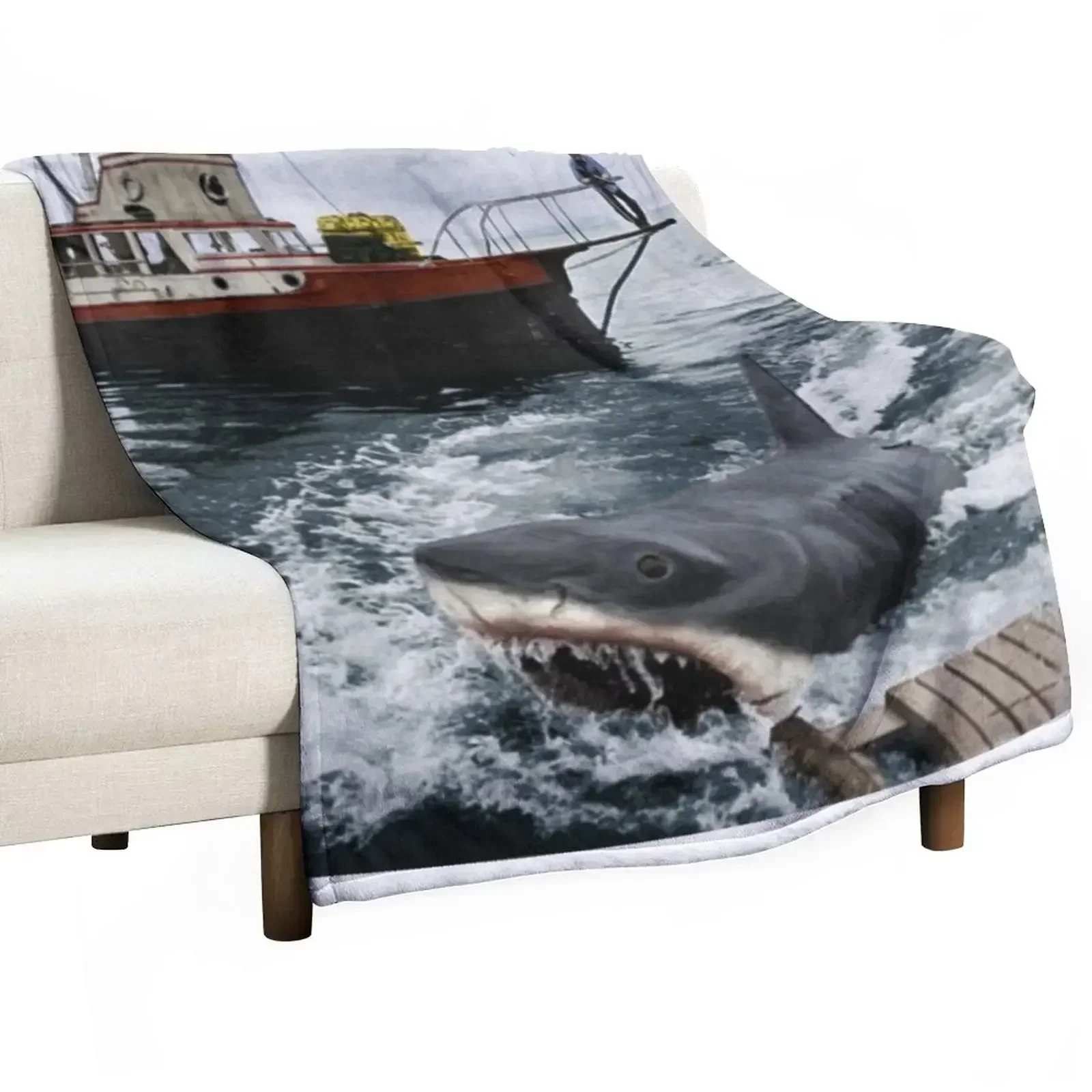 

Jaws Photography Throw Blanket Furrys Weighted Blankets