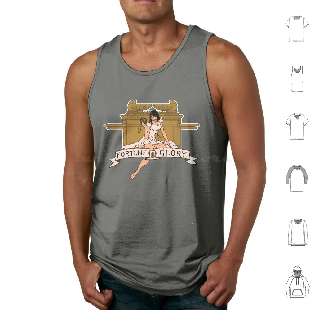 Ravenwood Tank Tops Vest Sleeveless Indiana Jones Ravenwood Up Ark Of The Covenant Staff Of Ra Raiders Of The Lost Ark