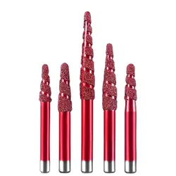 Weitol-Mèches de gravure brasées sous vide multicouches, mèches de routeur CNC, fraise en bout conique, marbre, outils Carimplantés inappropriés, 10mm, 12mm