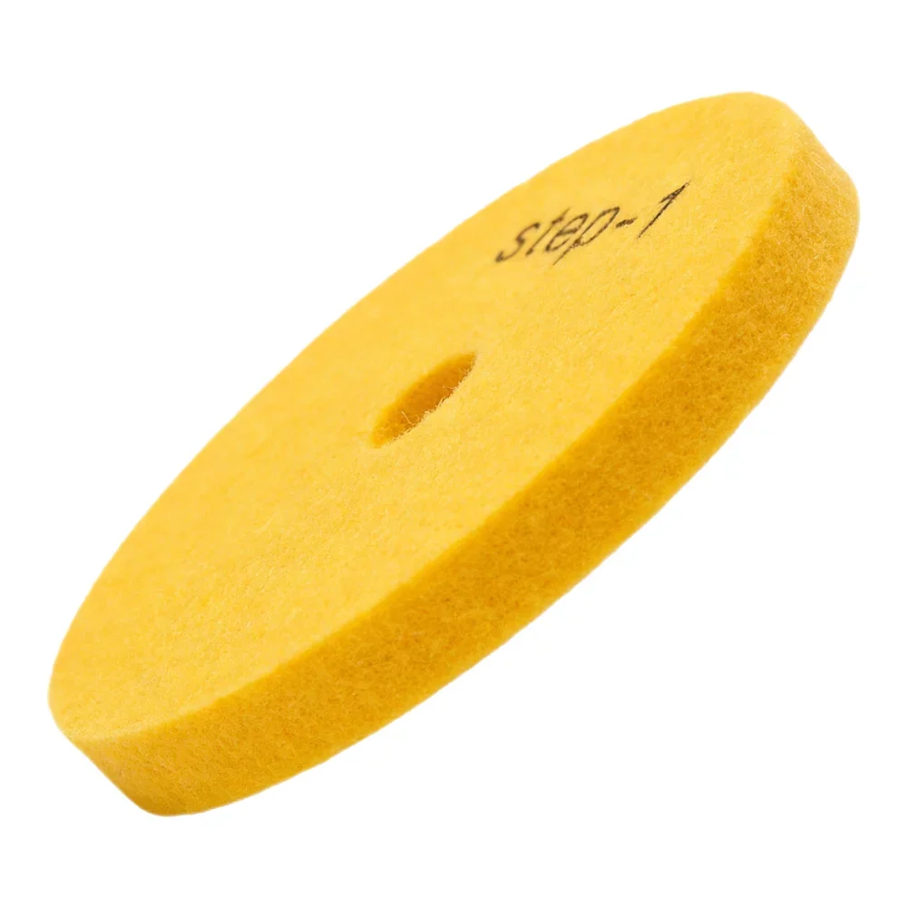 4 Inch Emery Polishing For Pads 3 Step For Dry And Wet Use With Resin Powder For Polishing Granite Concrete Marble Stone Floors
