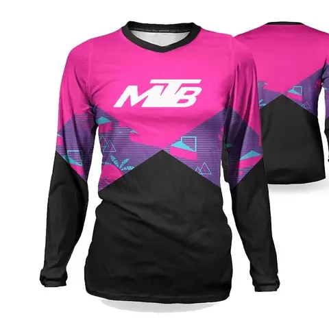 2026 New WOMEN Downhill Jerseys Mountain Bike MTB Shirts Offroad DH Motorcycle Jersey Motocross Sportwear Clothing  Bike Cycling