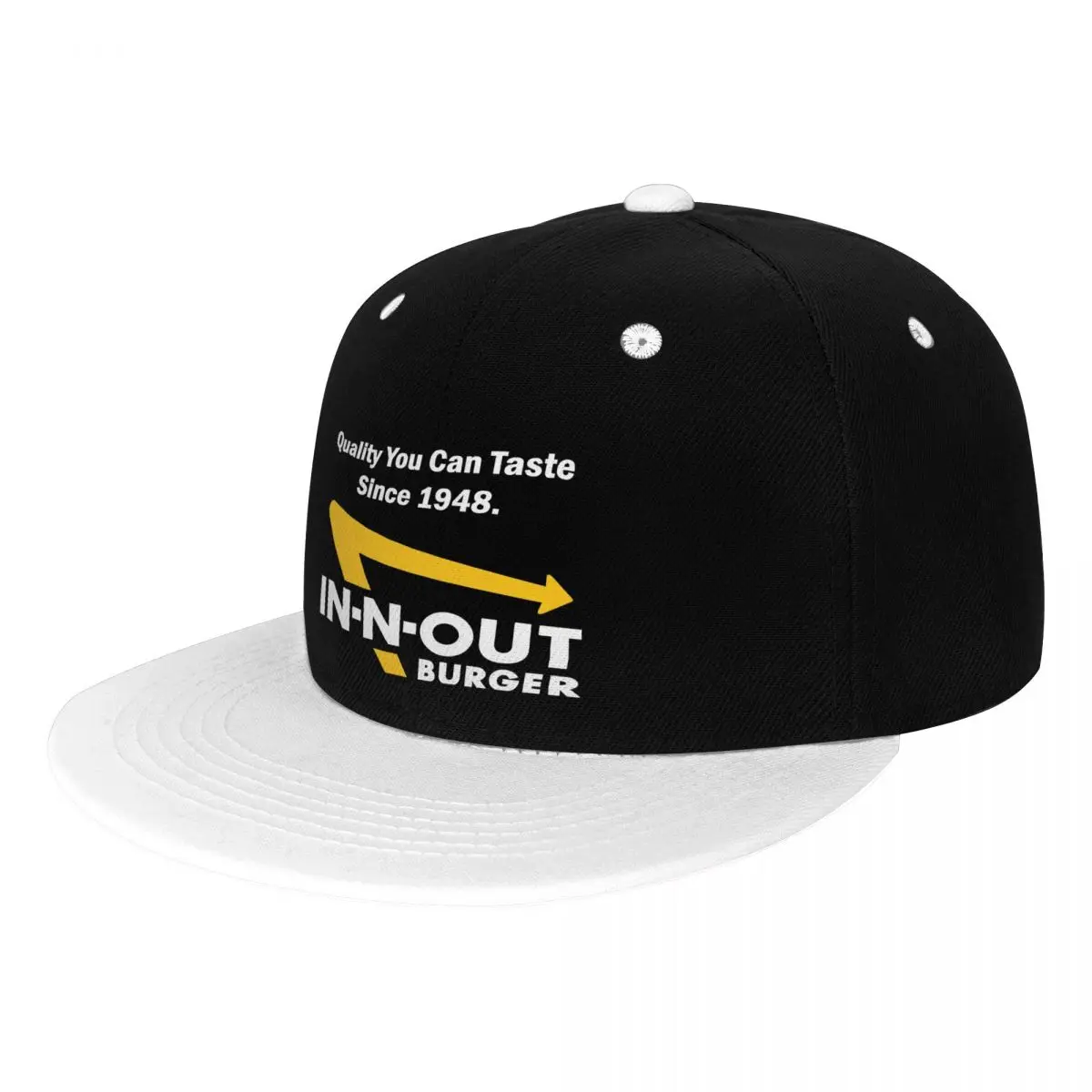 In N Out Burger Double Double Hamburger 1 Man Hat Cap Male Women's Cap Men's Baseball Cap Man Hat Baseball Cap