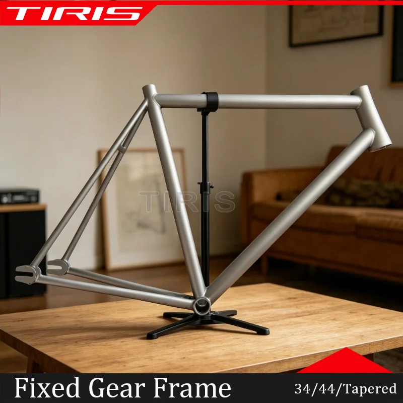 TIRIS-FG01 Fixed Gear Bike Frame Cyclocross Road Single Speed Bicycle Framework Race Cycling Frameset 700C 29 Custom