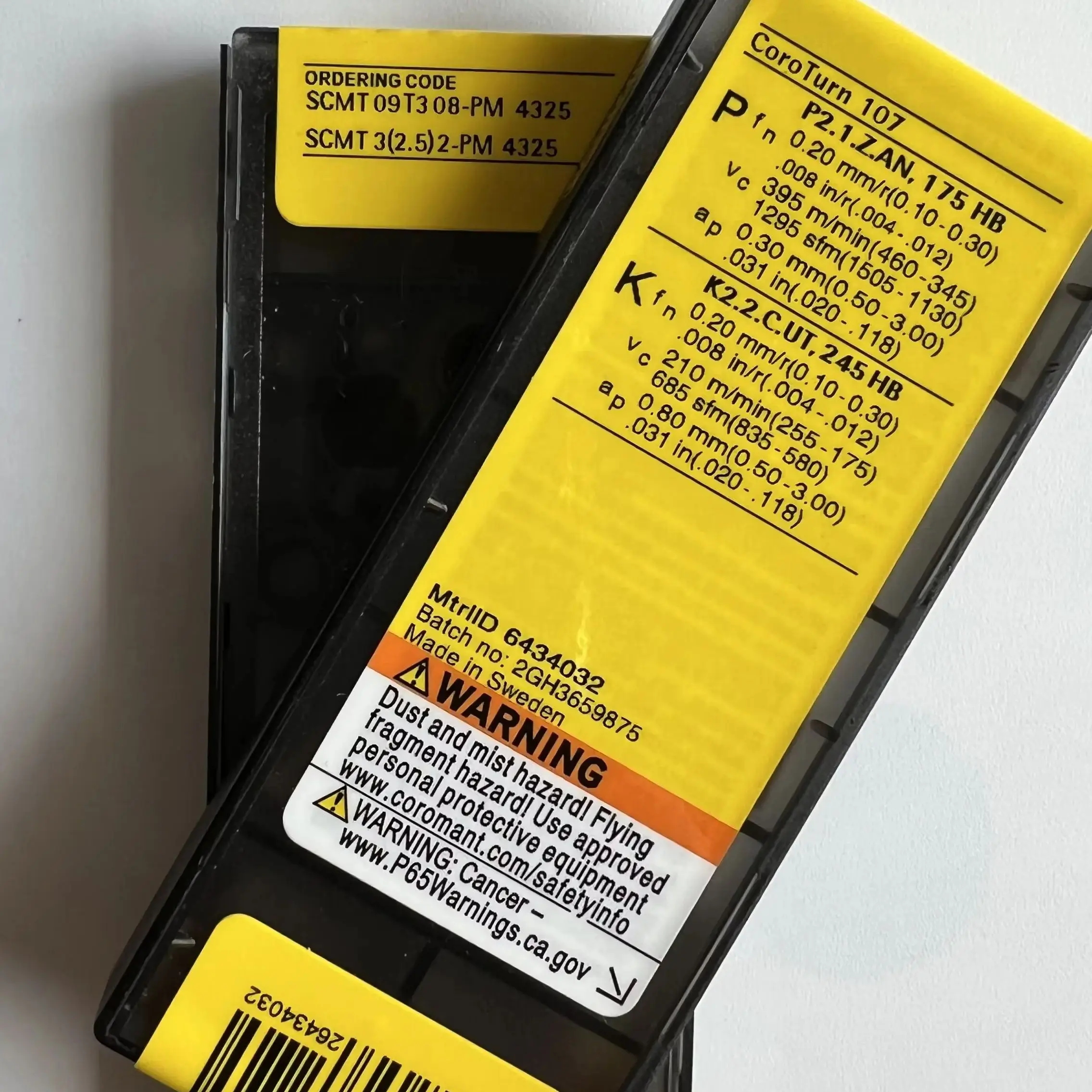 

SCMT09T308-PM 4325 Original CNC blade