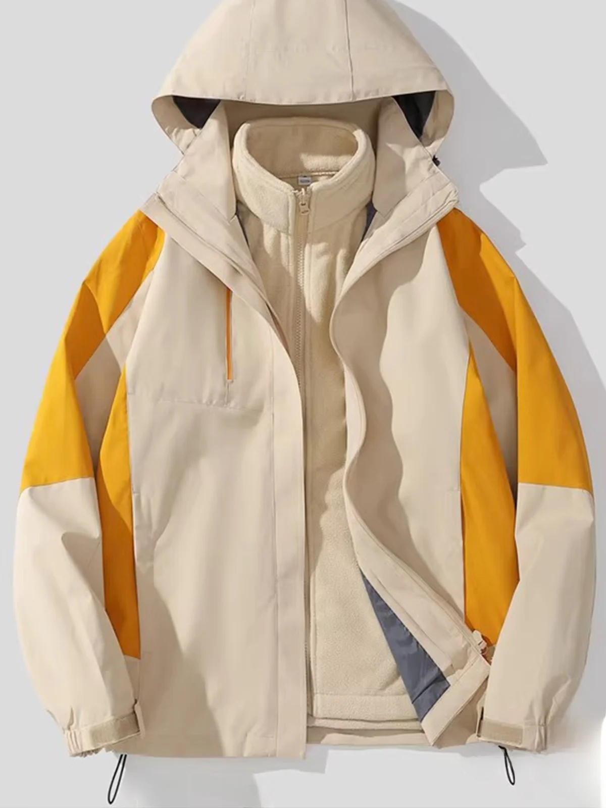 

Small Size Women's Outdoor Climbing Jaet Removable Hiking Clothing Windproof Waterproof Breathable Four Seasons Universal