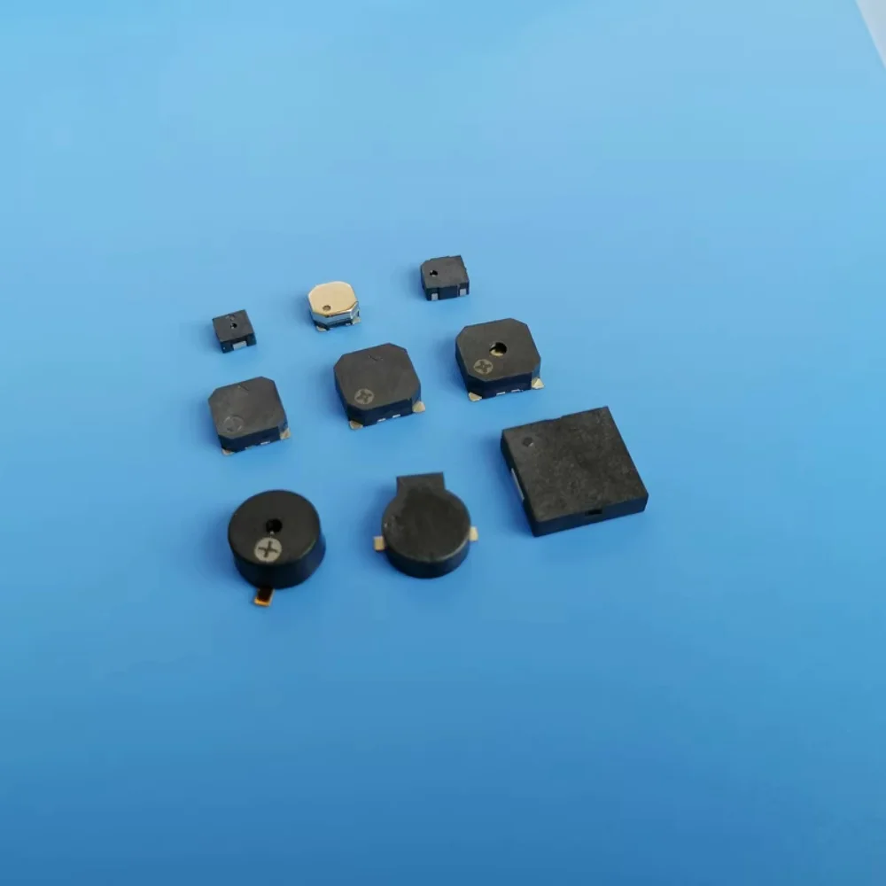 100PCS Electromagnetic Type SMD Passive Buzzer 4020 5020 5525 7525 8530 8540 9025 9032 9045 9040 9032
