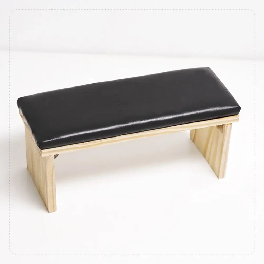 Antislip manicure handkussen Ergonomisch PU-leer Armsteunstandaard Waterdicht Gemakkelijk schoon te maken Nail Art Handkussen Nagelsalon