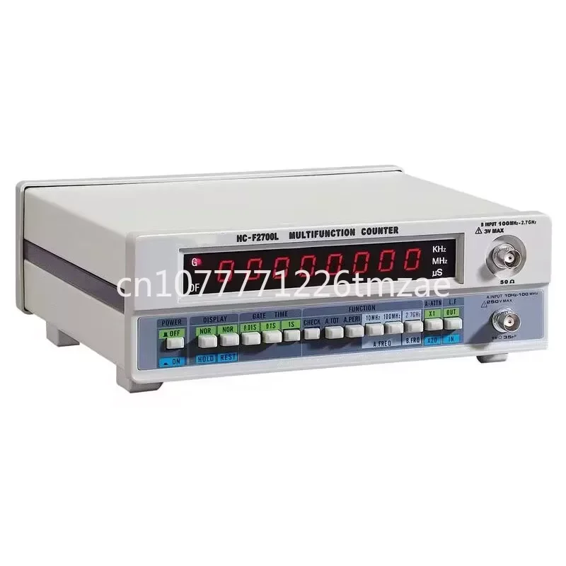 

. 7G frequency crystal oscillator signal counter test, 8LED display screen Hc-F2700L frequency meter 2