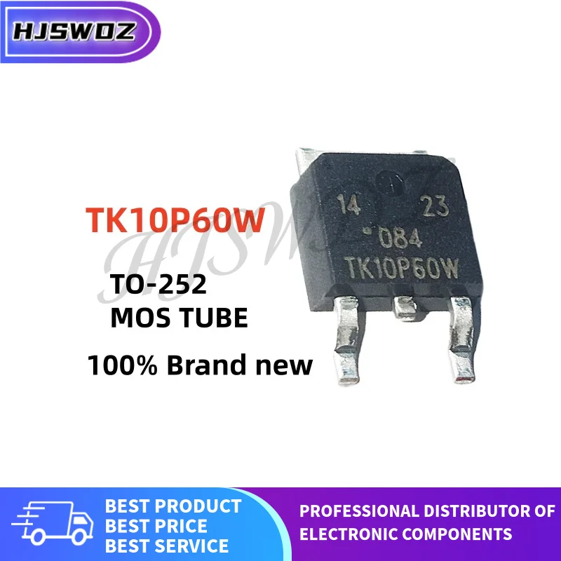 10PCS-30PCS NEW TK10P60W TK 10P60W TO-252 MOSFET Field effect transistor
