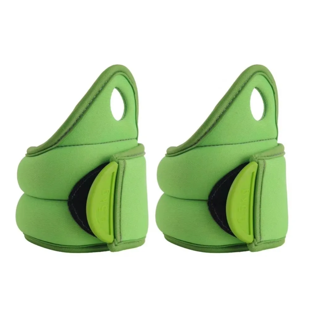 2 шт. оборудование для фитнеса, утяжелители для большого пальца на запястье, эргономичный дизайн, гири для рук для фитнеса, водонепроницаемые дышащие спортивные весовые манжеты