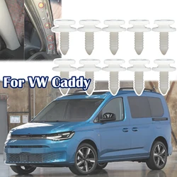 Car A/B/C-Pillar Step Insert Side Sill Panel Trim Interior Clip For VW Caddy 2K Jetta A5 A6 Polo Mk4 Mk5 9N 6R/6C 2005 - 2017
