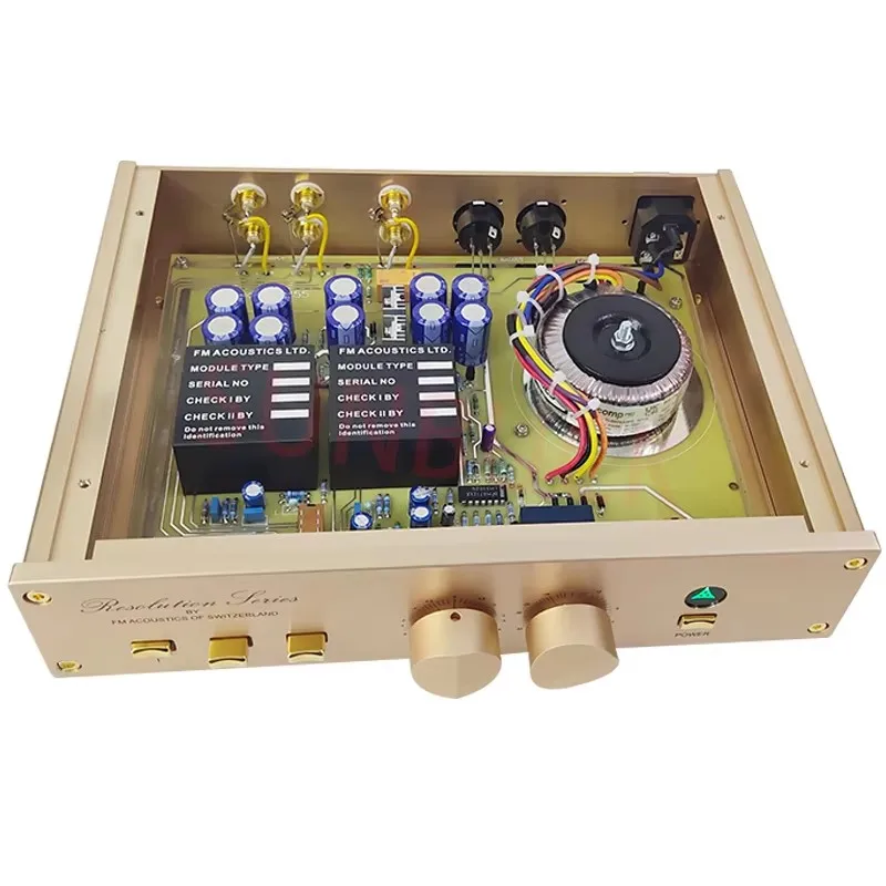 SUNBUCK スイス FM255 RCA バランス XLR プリアンプ シングルエンド HIFI プリアンプ A1000 FM711 FM300A アンプオーディオ用