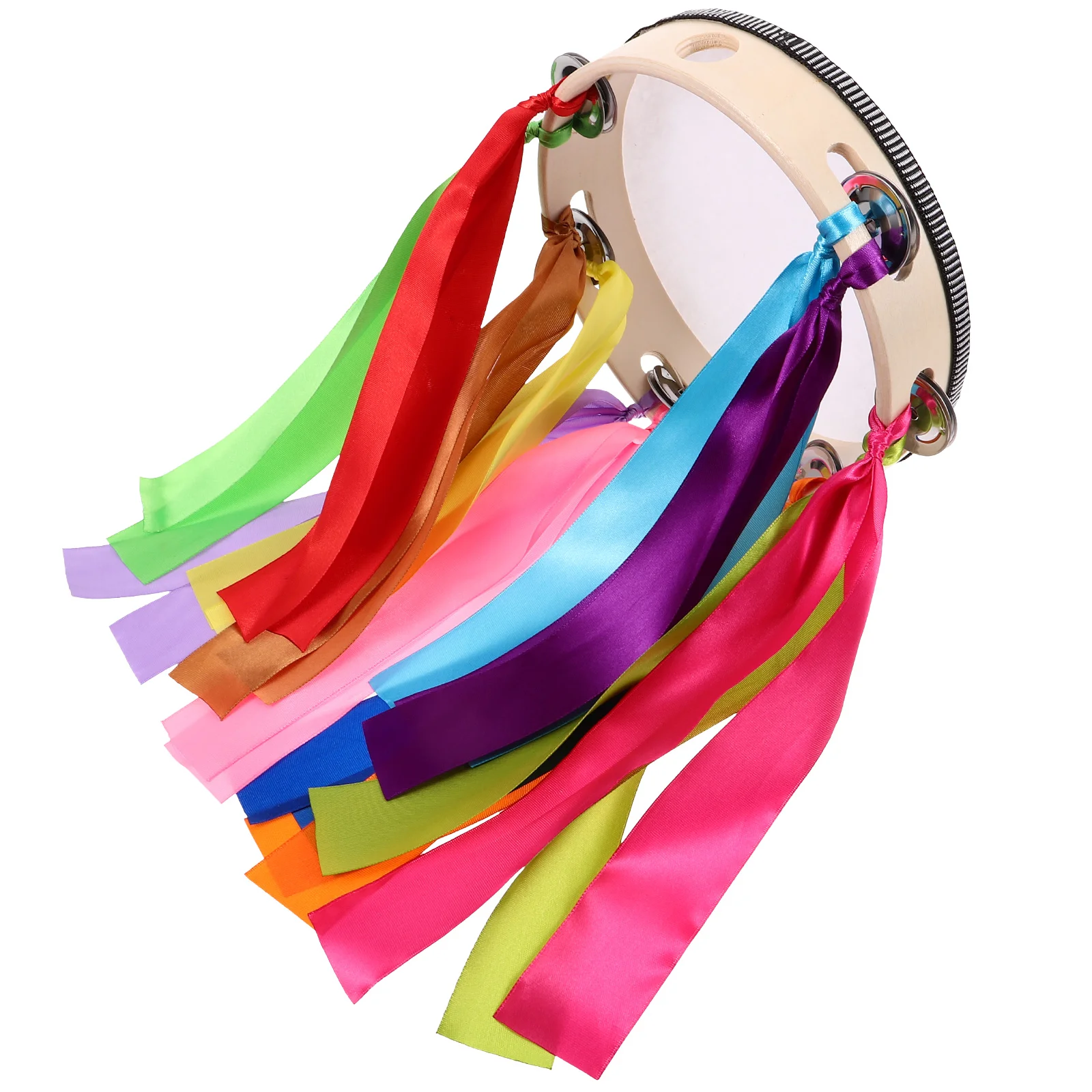 

Tambourine Hand Drum Hand Tambourine Educational Drum For Party Stage Performance Handheld Wood Oar Hand Drums