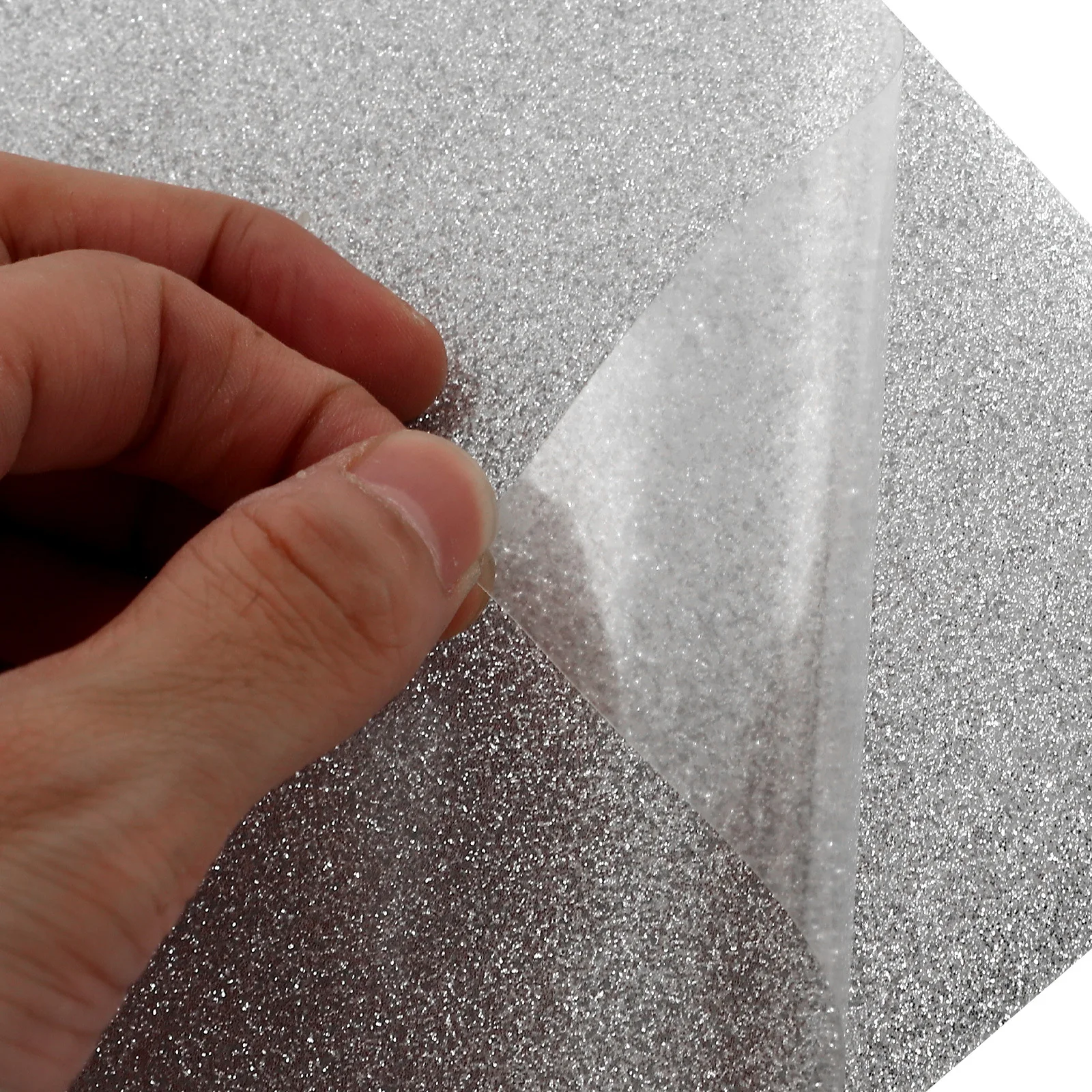 1 ورقة بريق نقل الحرارة الفينيل الحديد على الفينيل للملابس DIY بها بنفسك أفلام نقل الحرف غسل التصاق المقاوم #5