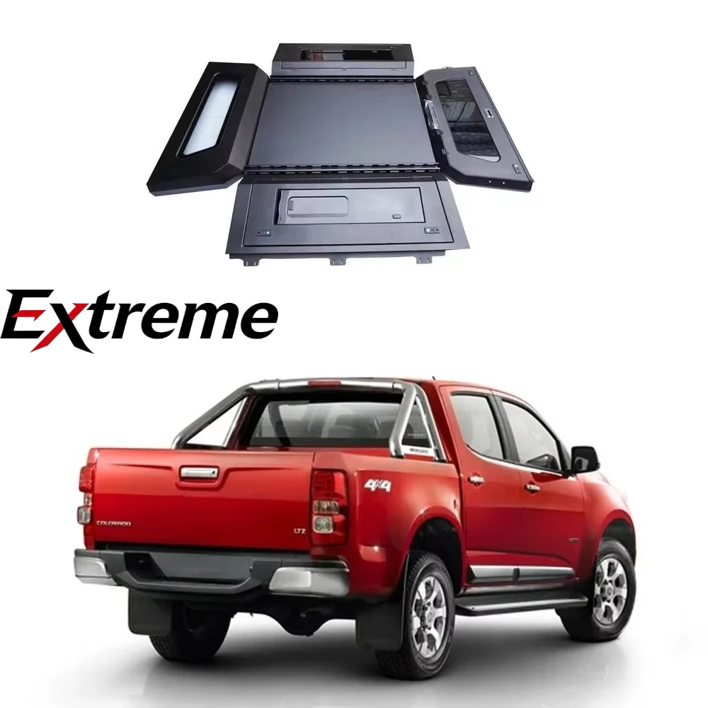 Extreme:4X4 Pickupk Truck Canopy Customizable for  Holden Colorado 2015 Ltz Aluminum Topper with Glass windows