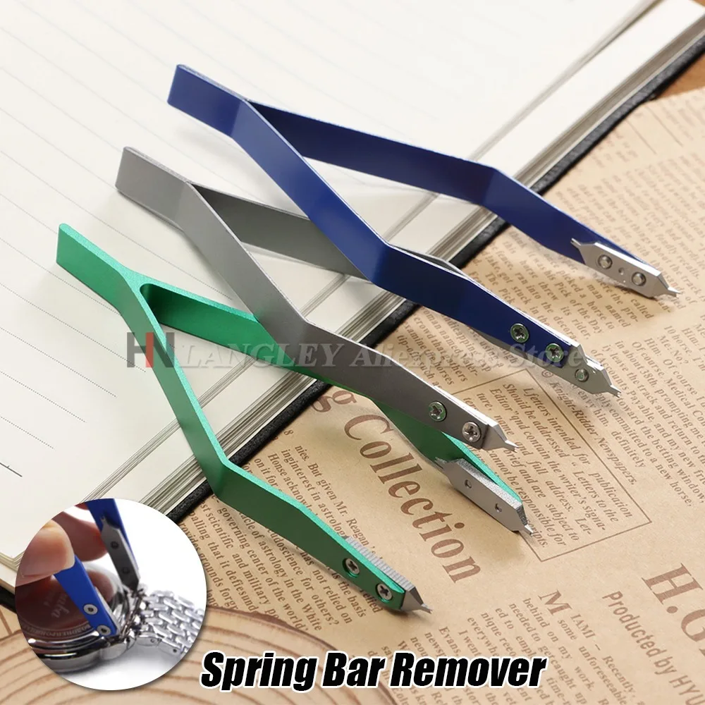 Spring Tweezers 7825 V Shape Metal Spring Tweezers Watch Band Removing Watch Repairing Tool for Watchmaker Watch Repairing Tools