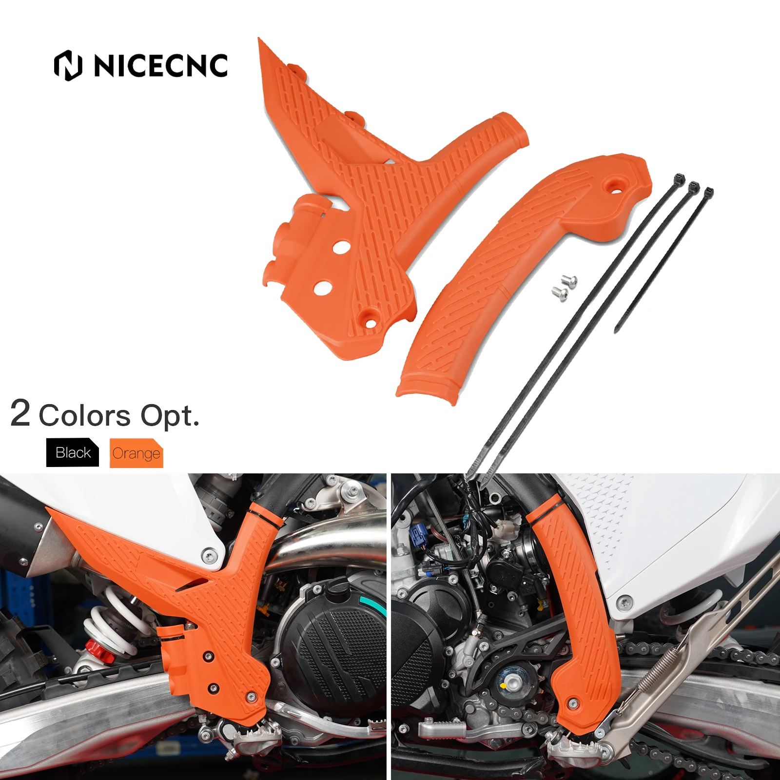 

Frame Guards Protection For KTM EXC 300 EXC 250 EXCF 350 EXC 450F XCW 2024-2025 SX 125 SXF 250 SXF 350 XC 250 XC XCF 2023-2025