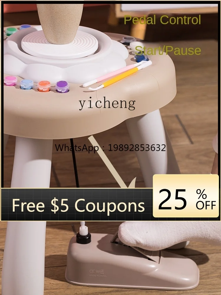 

ZZ Children's Gift Handmade Birthday High-End Potter's Wheel