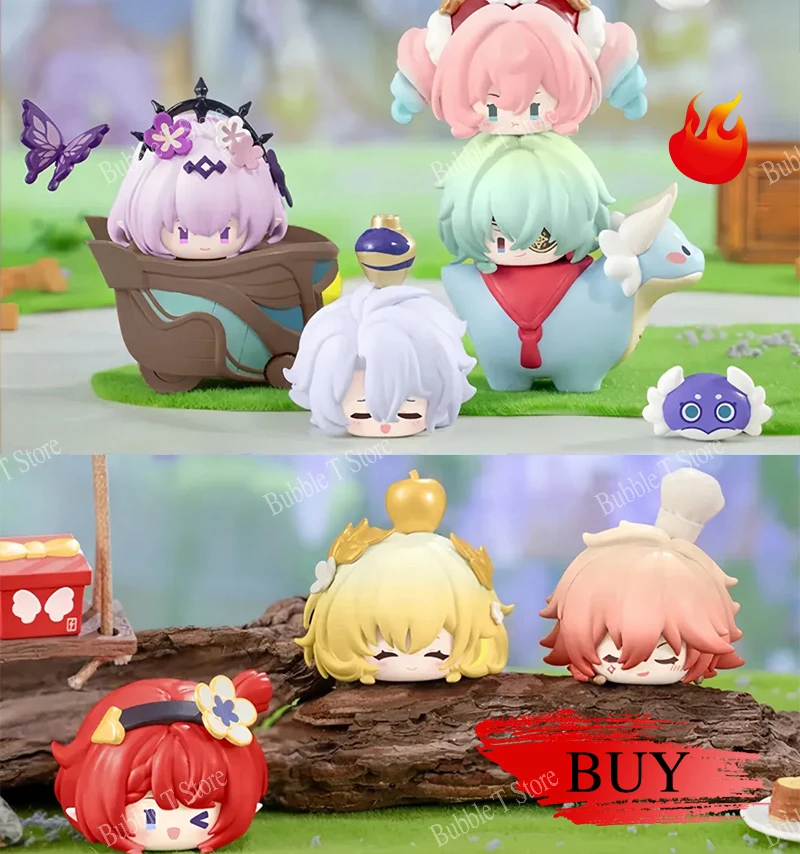 

Mihoyo Super Stacker Series 1 Collectible Mystery Figure Trendy Blind Box Toy for Kids And Fans Unisex Non-Edible Collectible