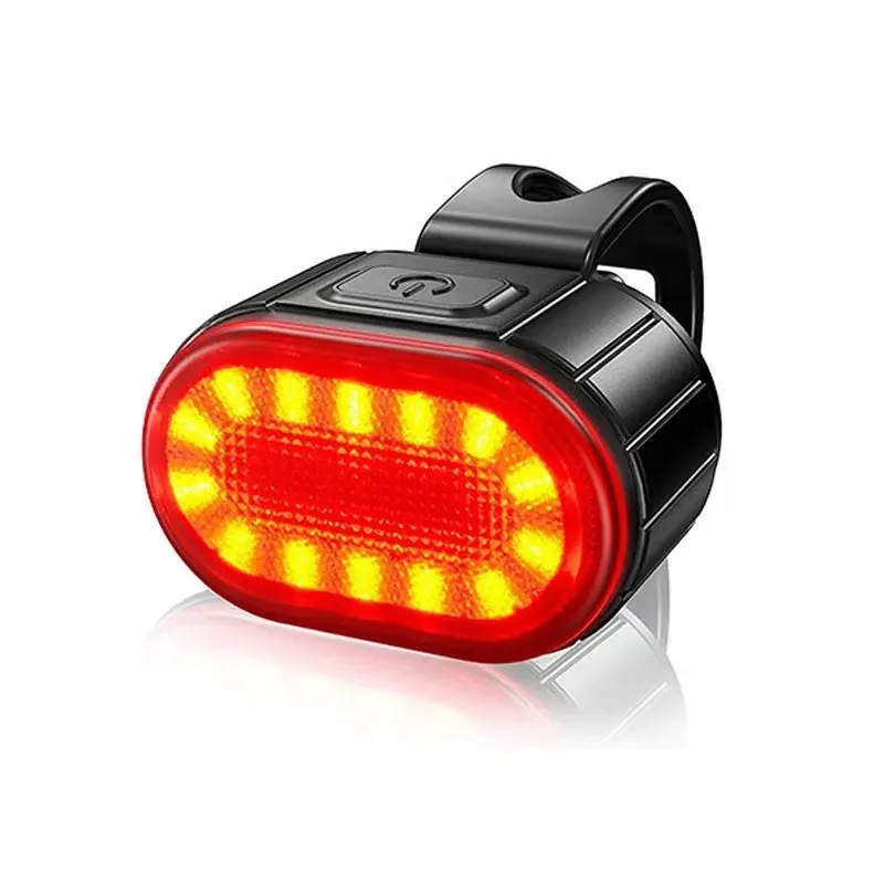 New Bike Headlights Taillights Mountain Bike USB Charging High-Lighted Front And Rear Lights