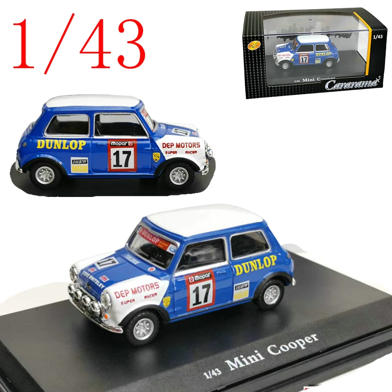 

Cararama, литая под давлением модель гоночного автомобиля BMW Mini Cooper в масштабе 1/43, модель автомобиля из сплава BMW Mini Cooper Sedan, модель автомобиля, орнамент