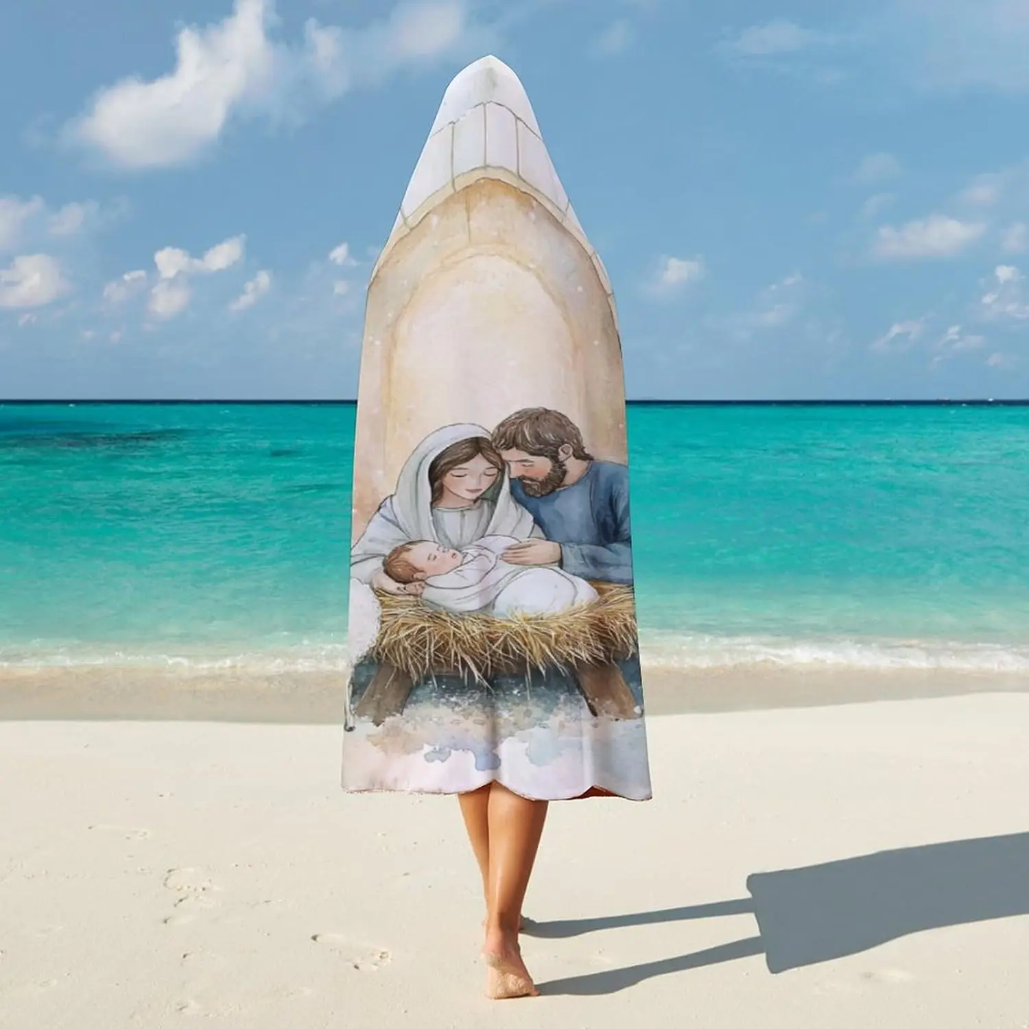 شاحنة حمراء مع شجرة عيد الميلاد والعلم مقنعين بطانية شجرة عيد الميلاد عطلة الشتاء أفخم الدافئة رقيق بطانية يمكن ارتداؤها بطانية